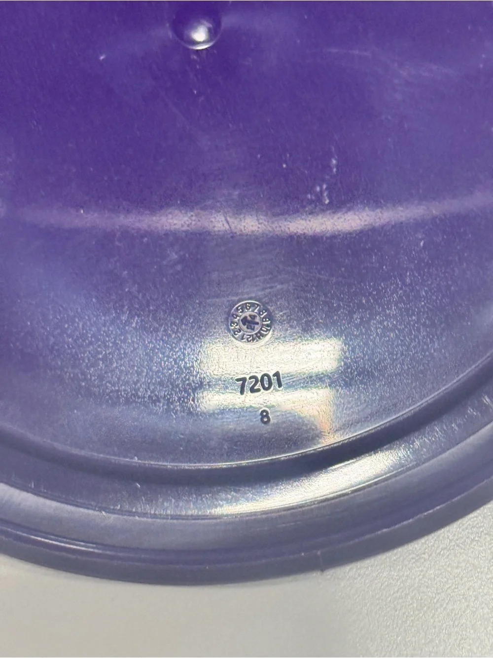 Pyrex 7201-PC 4 Cup Purple Food Storage Replacement Lid (2-Pack) - 2-Pack